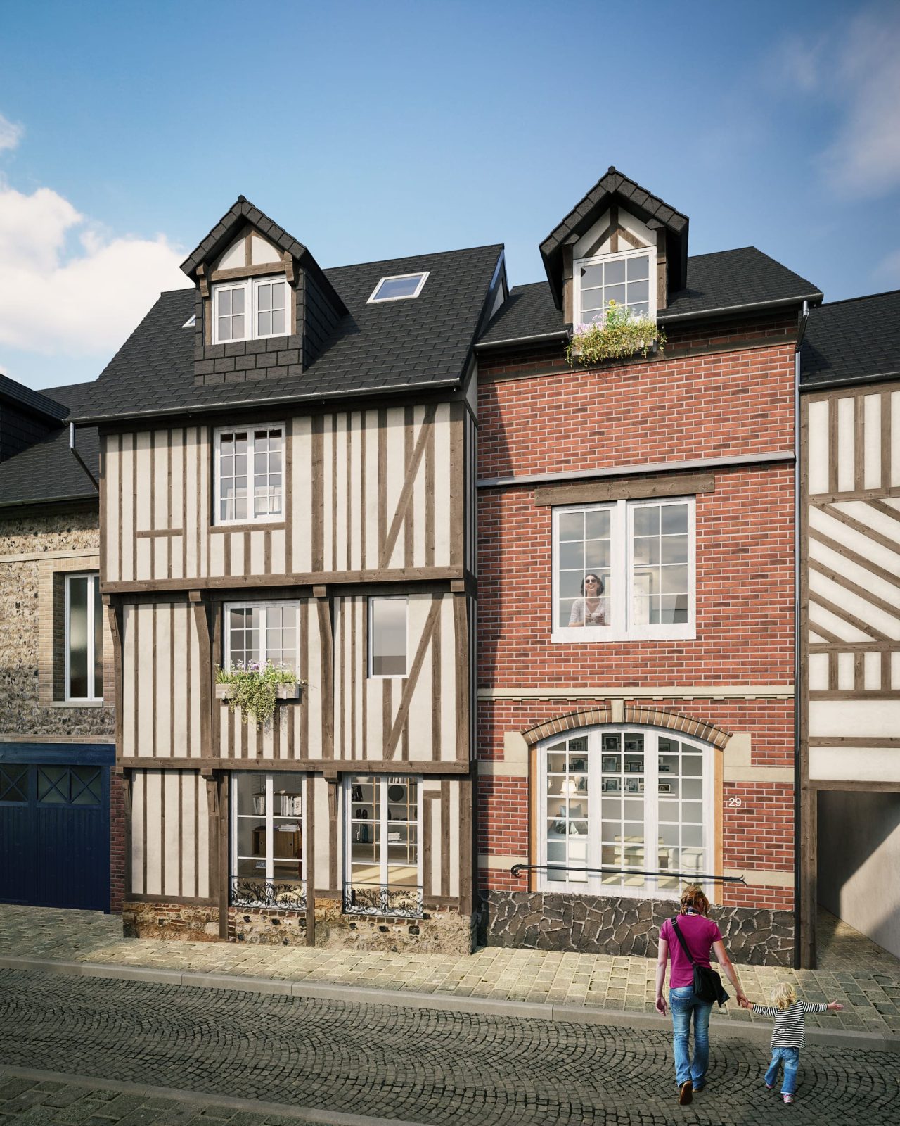Programme neuf Le Clos des Arts - HONFLEUR à Honfleur — visuel 1 sur 1