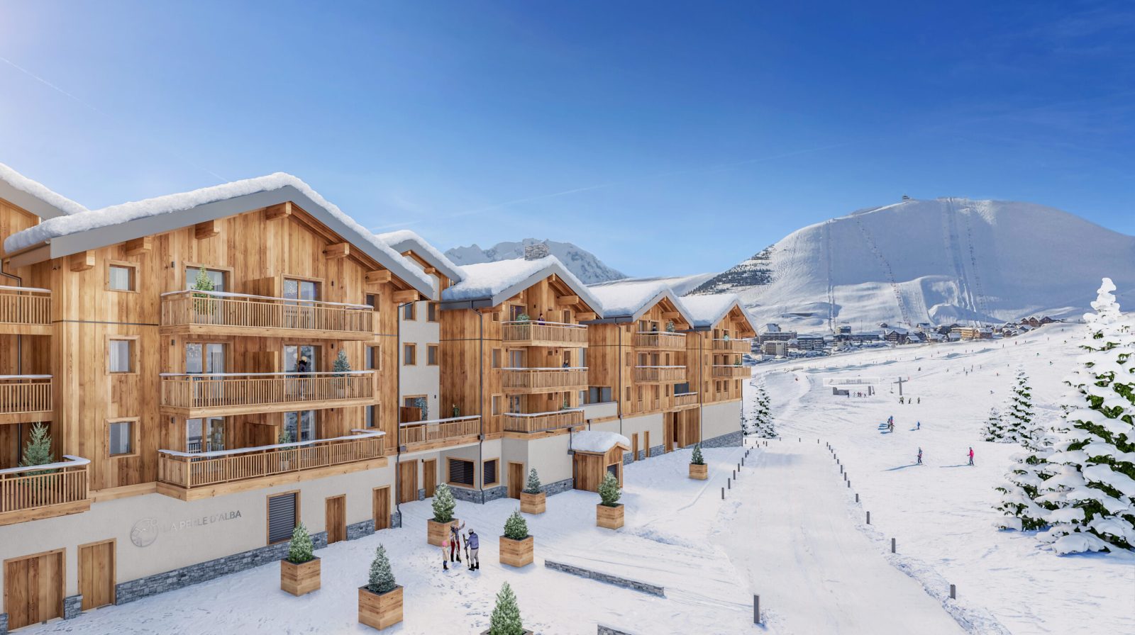 Programme neuf LA PERLE D'ALBA à Huez — visuel 1 sur 1