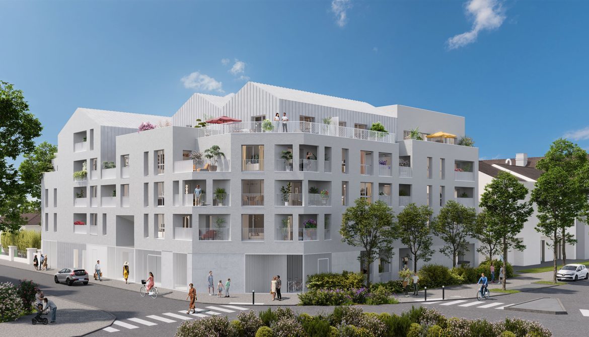 T3 lot 143 — LES HAUTS DE CHEVERNY à Saint-Herblain — visuel 1 sur 1