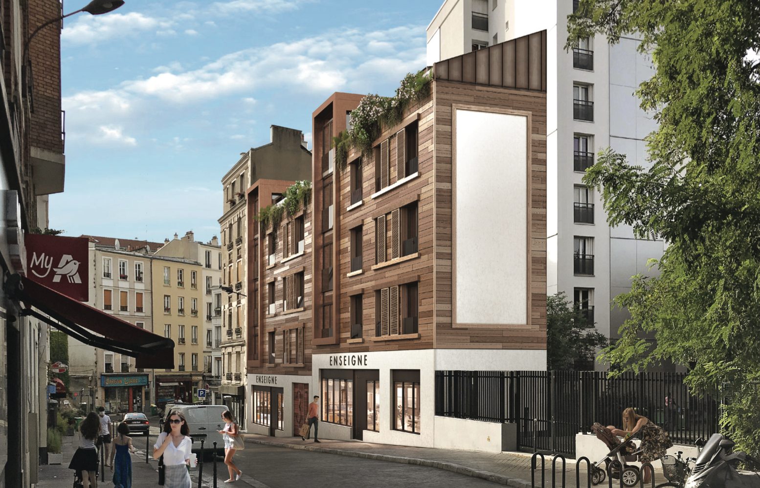 Programme neuf Sérénité (75020) à Paris — visuel 1 sur 1