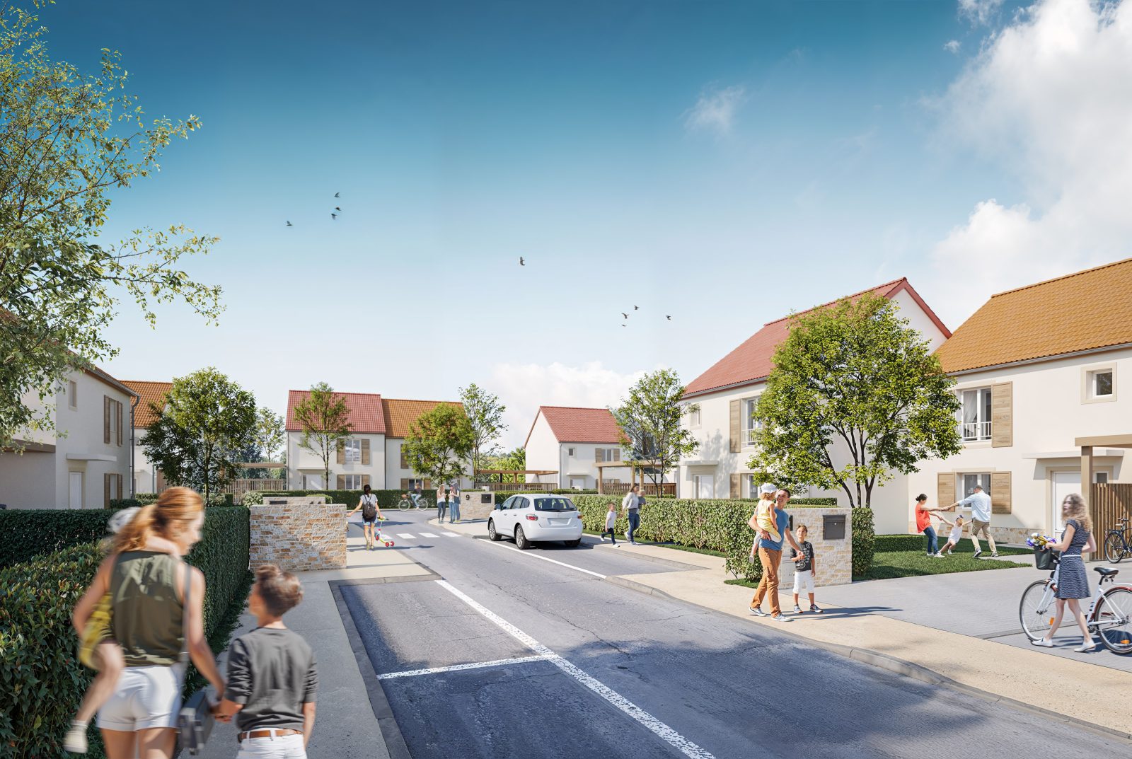 T5 lot 06 — Les Villas Coeur de Ville à Chaumes-en-Brie — visuel 1 sur 1