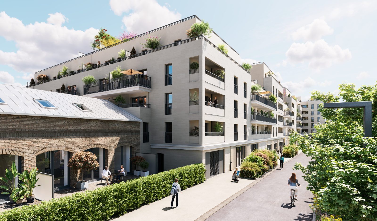 T4 lot C1-302 — COUR PIVERT à Aubervilliers — visuel 1 sur 1