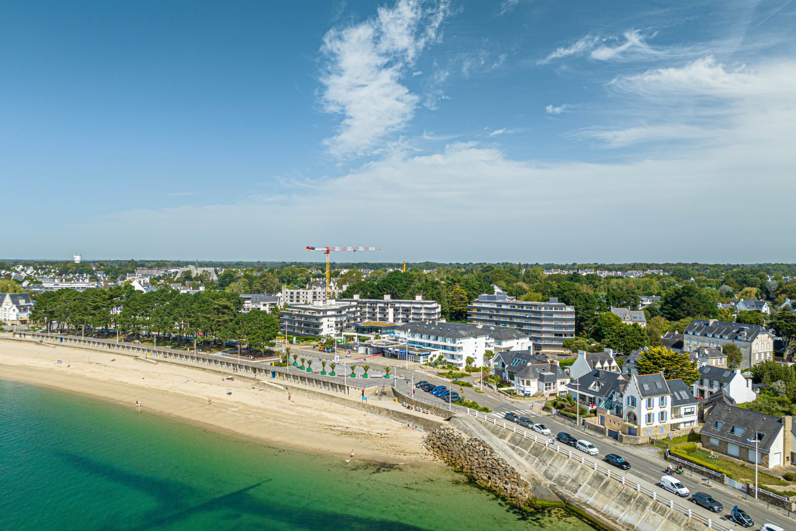 Bénodet - La Corniche de la Plage à Bénodet — visuel 1 sur 1