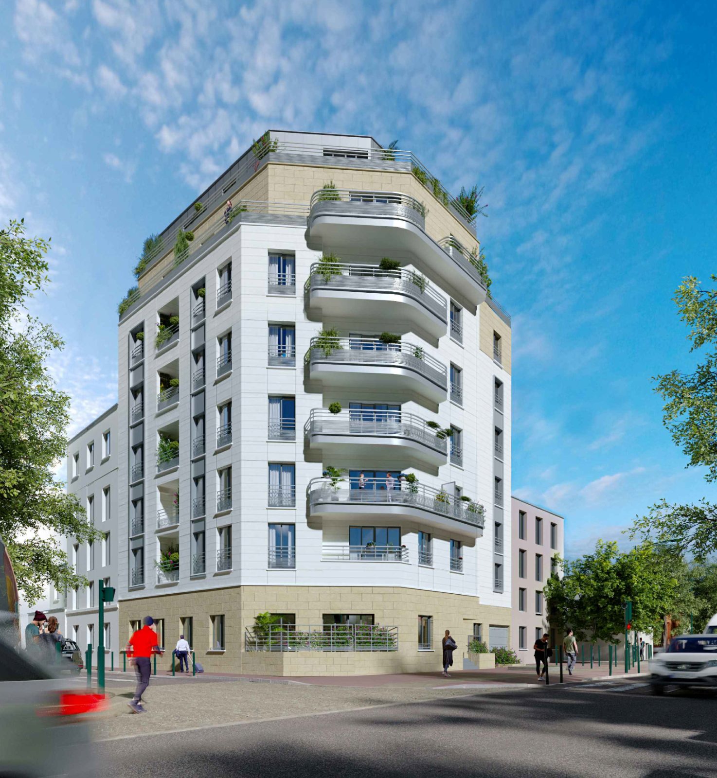 Programme neuf LES TERRASSES D'ASNIERES à Asnières-sur-Seine — visuel 1 sur 1