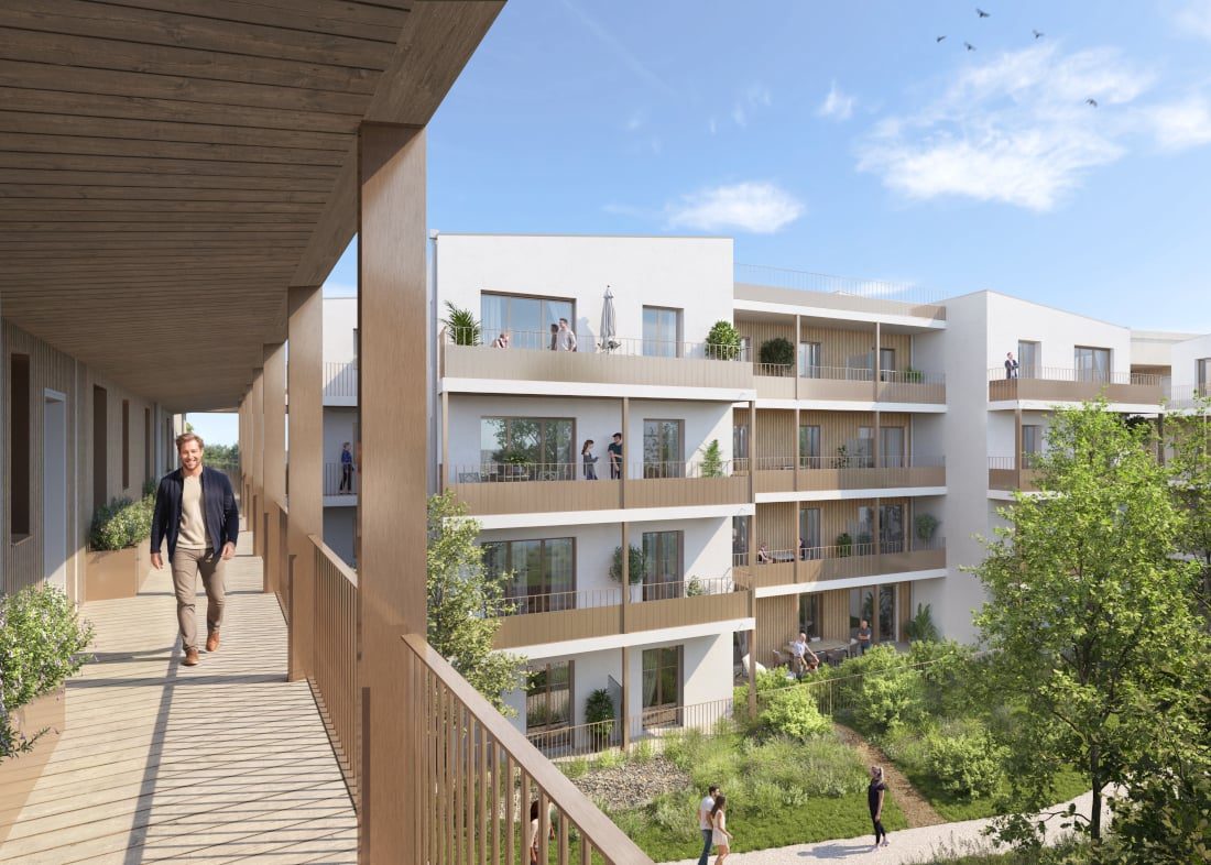T2 lot B005 — CHARLES RENARD à Saint-Cyr-l'École — visuel 1 sur 1