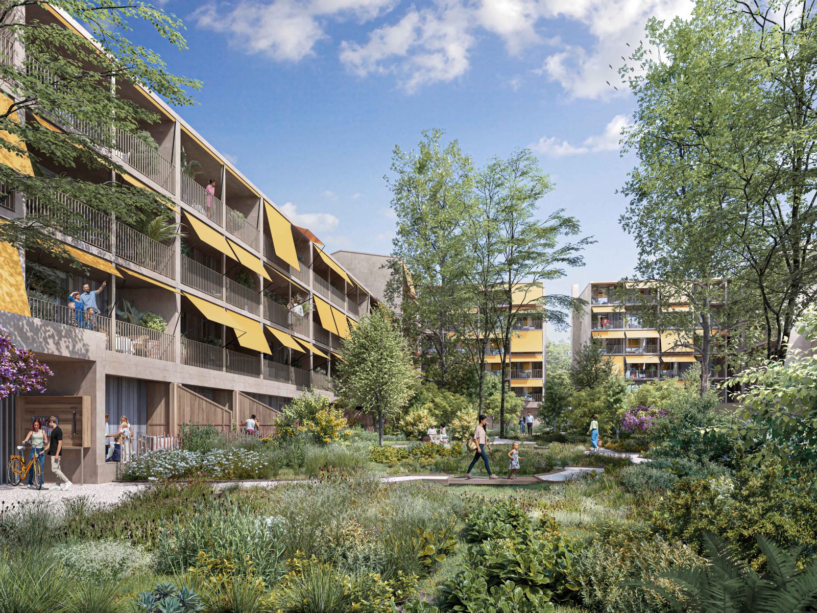 T4 lot C43 — TERRASSES CHARTRONS à Bordeaux — visuel 1 sur 1