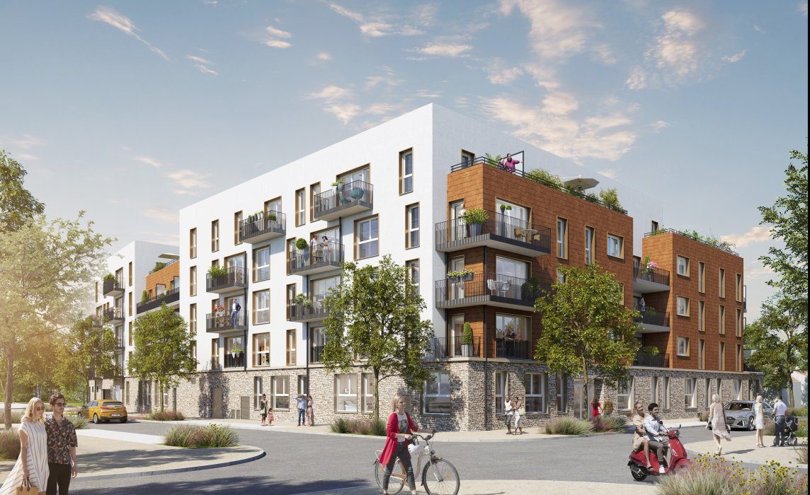T3 lot LE402 — LES TERRASSES MARCEAU TR2 D1 à Drancy — visuel 1 sur 1