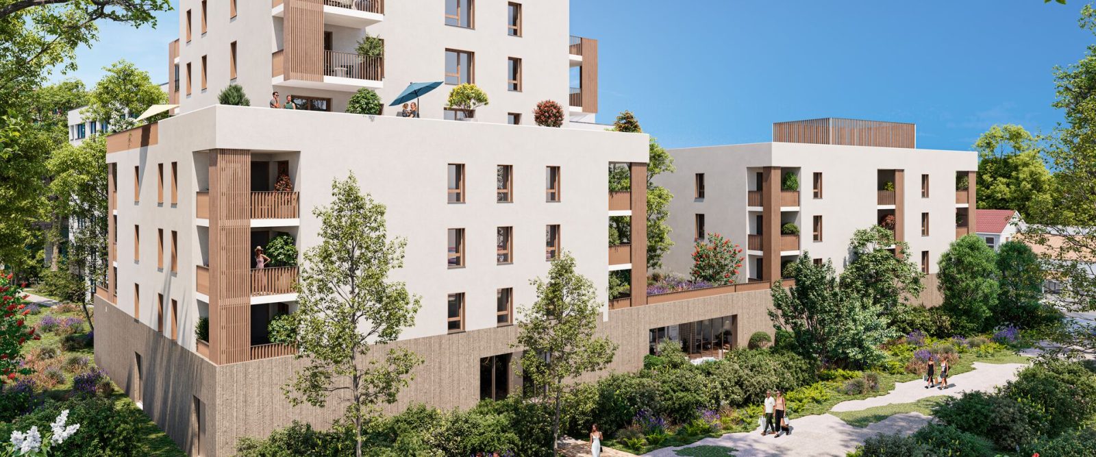 T3 lot B 304 — DUO TERRA à Bègles — visuel 1 sur 1
