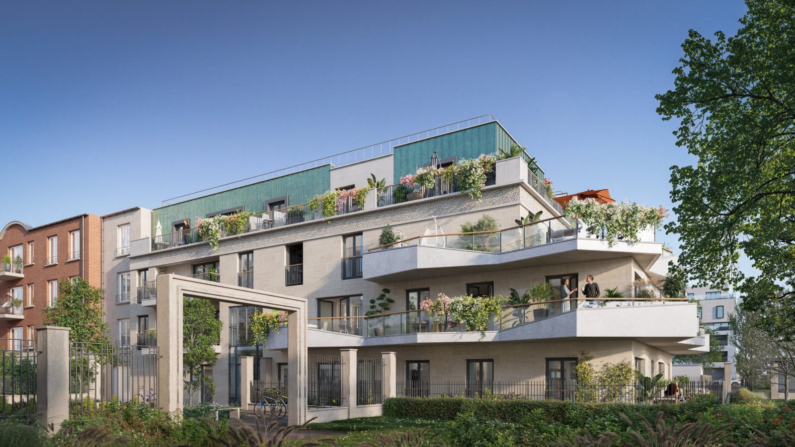 T2 lot C005 — Le Majestic à Asnières-sur-Seine — visuel 1 sur 1