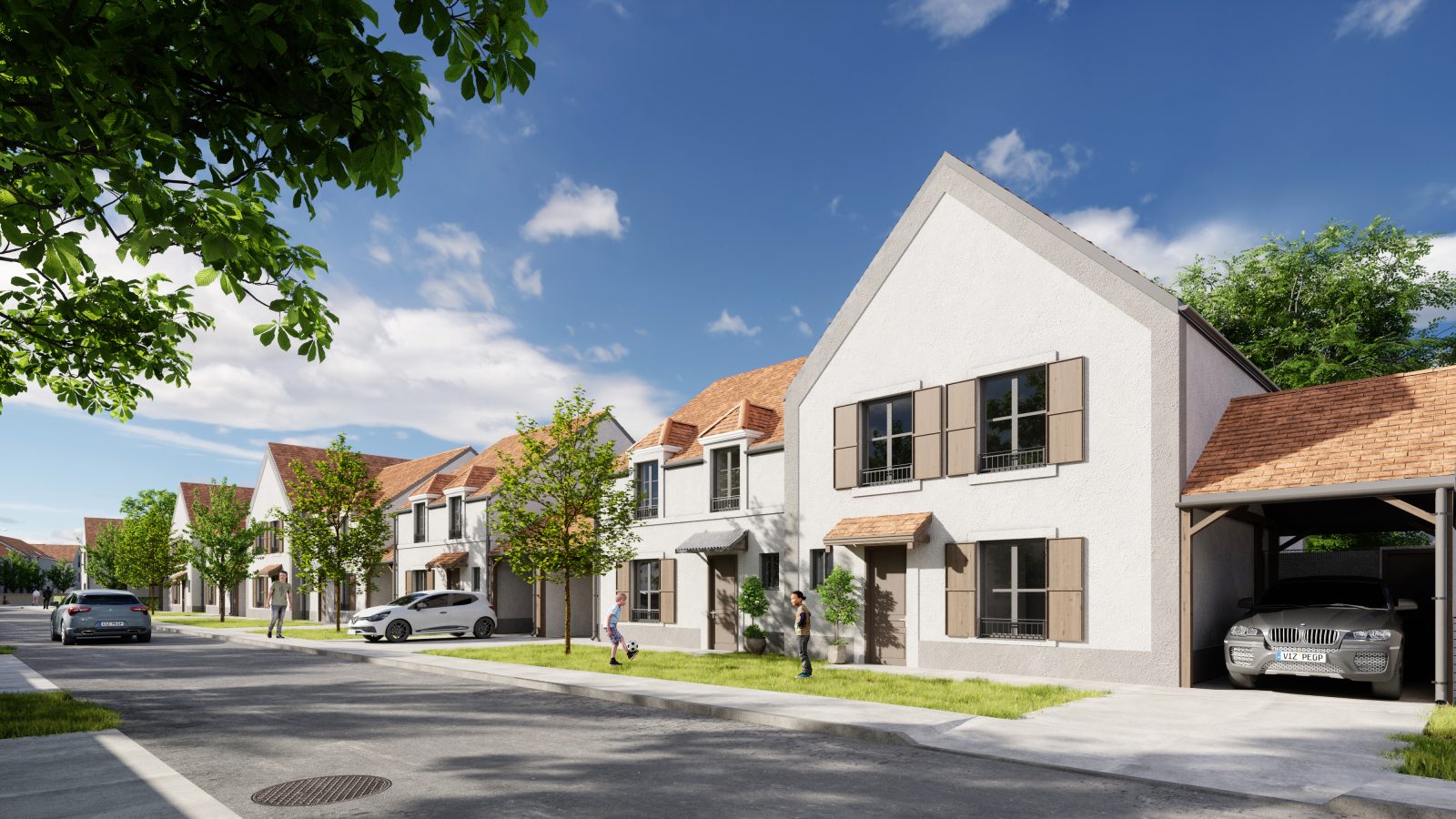 T5 lot M8 — MAISON L'OREE DU CHATEAU à Orgeval — visuel 1 sur 1