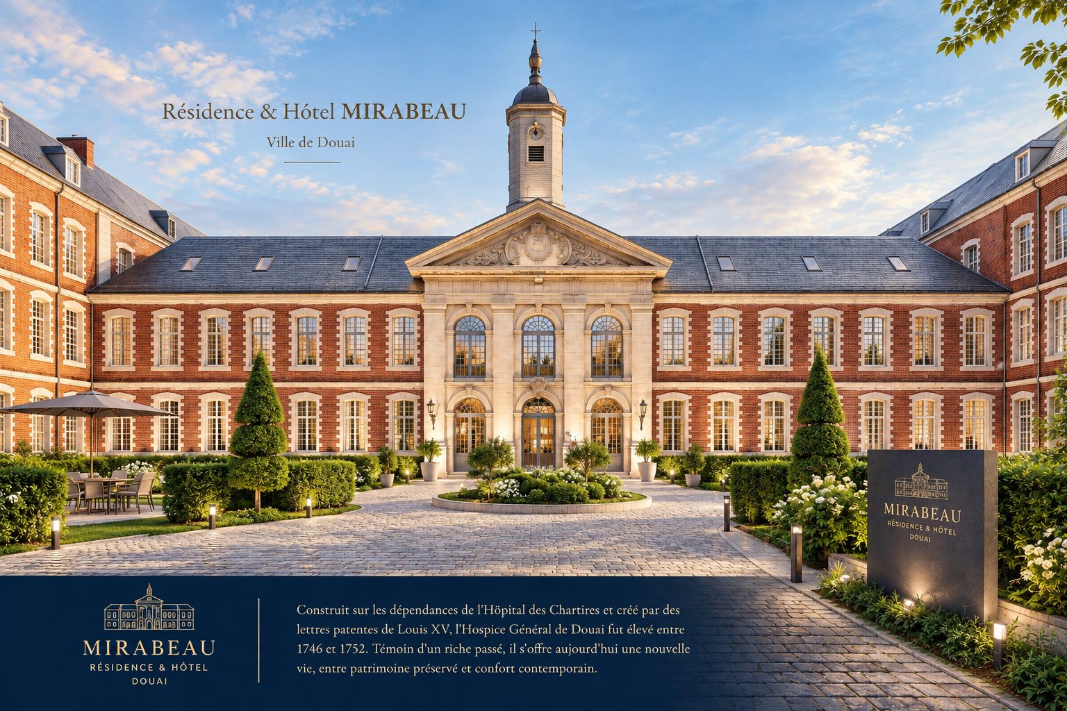 T1 lot 2095 — DOMAINE MIRABEAU à Douai — visuel 1 sur 1