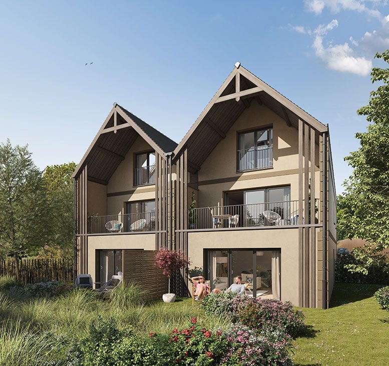 Programme neuf Les Villas d'Ambre - HONORAIRES A 4% HT/TTC à Dinard — visuel 1 sur 1