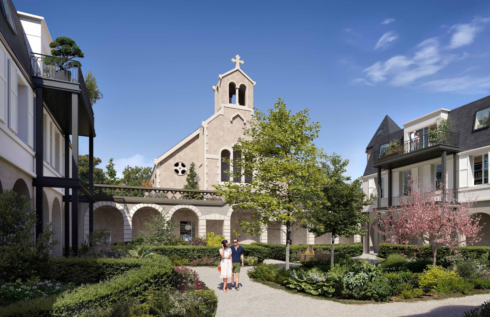 T3 lot B03 — LE CLOÎTRE à Saint-Jean-de-la-Ruelle — visuel 1 sur 1
