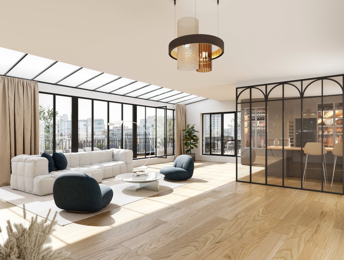 T4 lot A16 — 17 FAUBOURG à Paris — visuel 1 sur 1