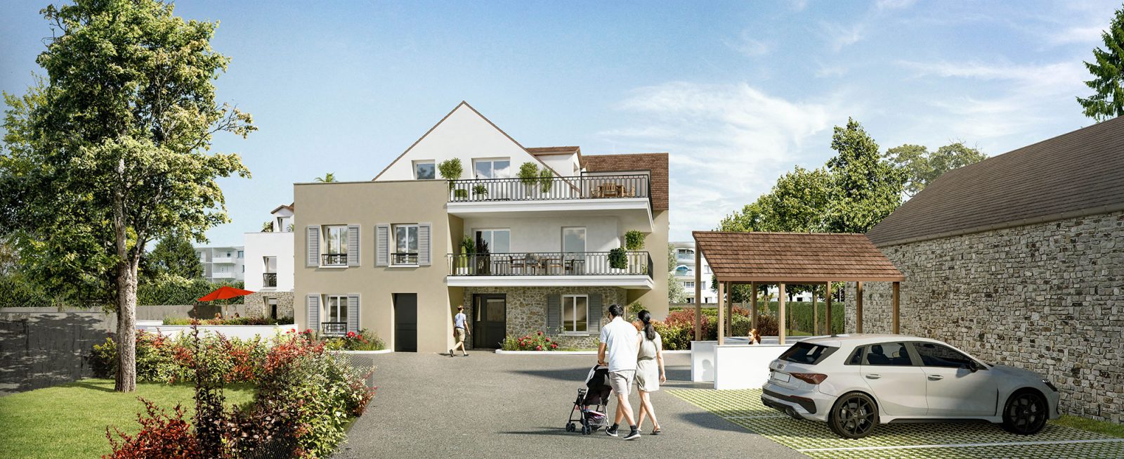 T3 lot 101 — Le Cèdre Bleu à Ballancourt-sur-Essonne — visuel 1 sur 1