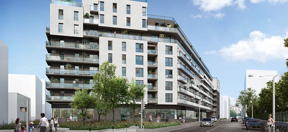 T3 lot 6131 — L'EMBLEME à Bois-Colombes — visuel 1 sur 1