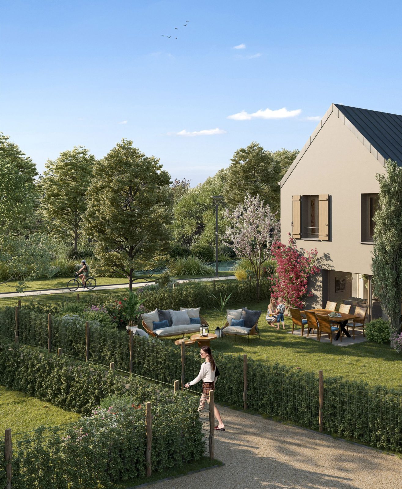 T3 lot B202 — Les Jardins de la Chênaie à Champhol — visuel 1 sur 1