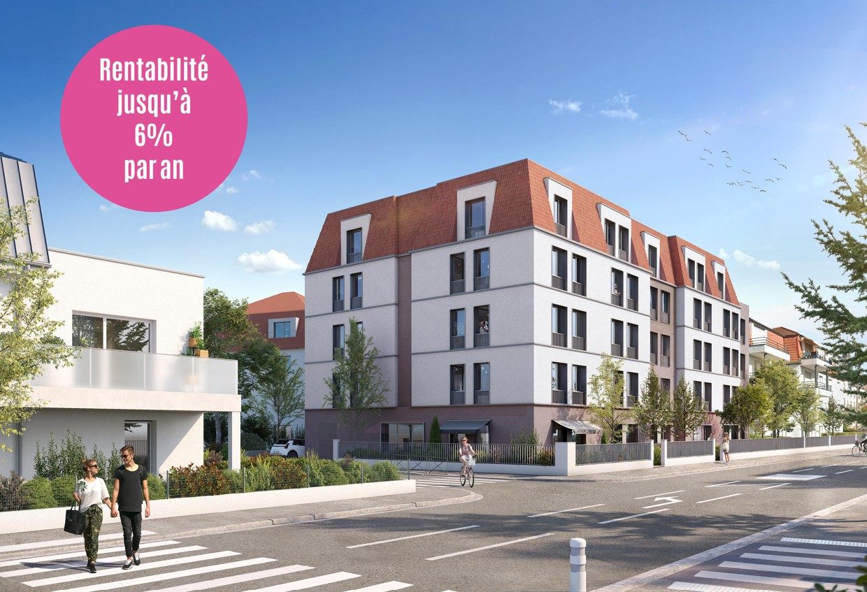 T1 lot A402 — Urbanéo - Strasbourg à Strasbourg — visuel 1 sur 1