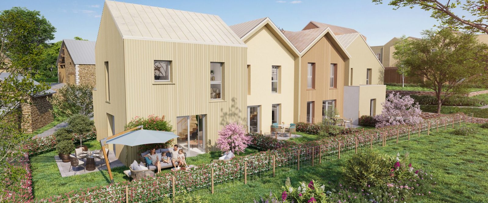 Programme neuf LE HAMEAU DE L'AUMONERIE - Les frênes - BAT F à Savenay — visuel 1 sur 1