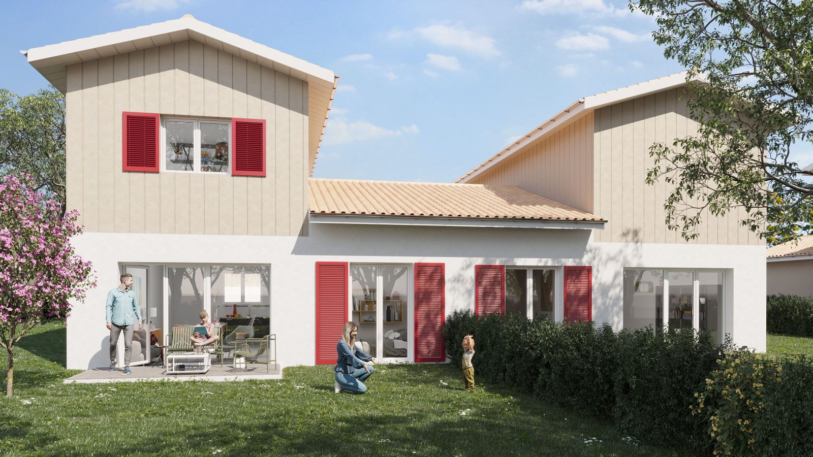 T4 lot M17 — Villas des côteaux à Sallebœuf — visuel 1 sur 1