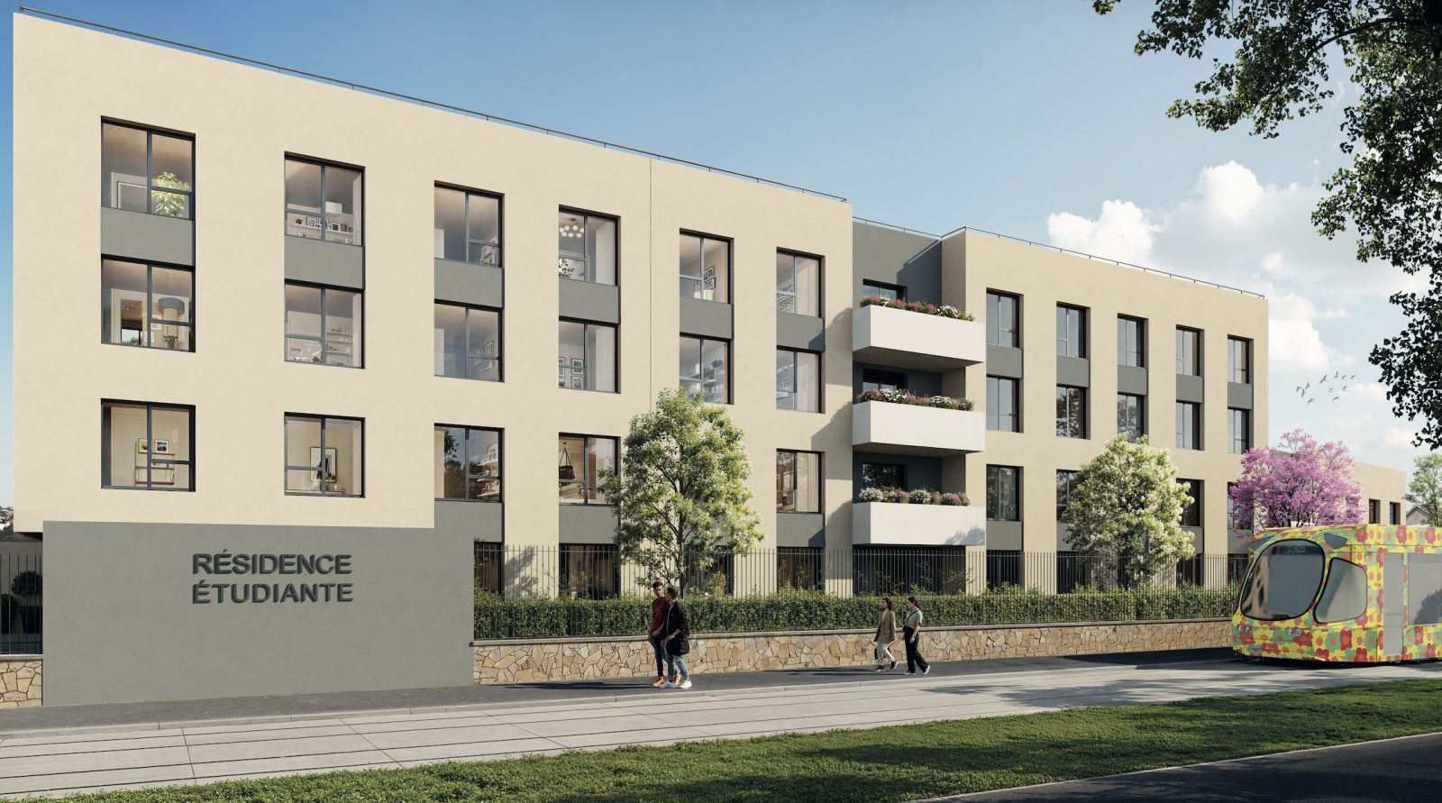 T1 lot 020 — SAINT ROCH à Montpellier — visuel 1 sur 1