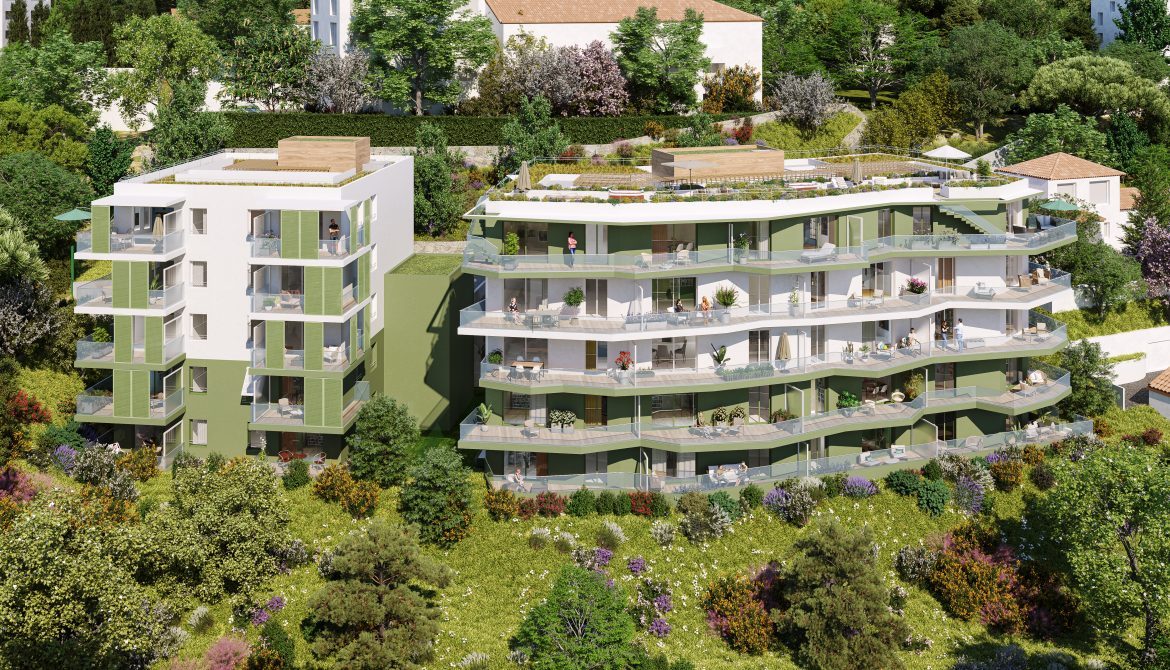 T2 lot A204 — SERENITY VIEW à Nice — visuel 1 sur 1