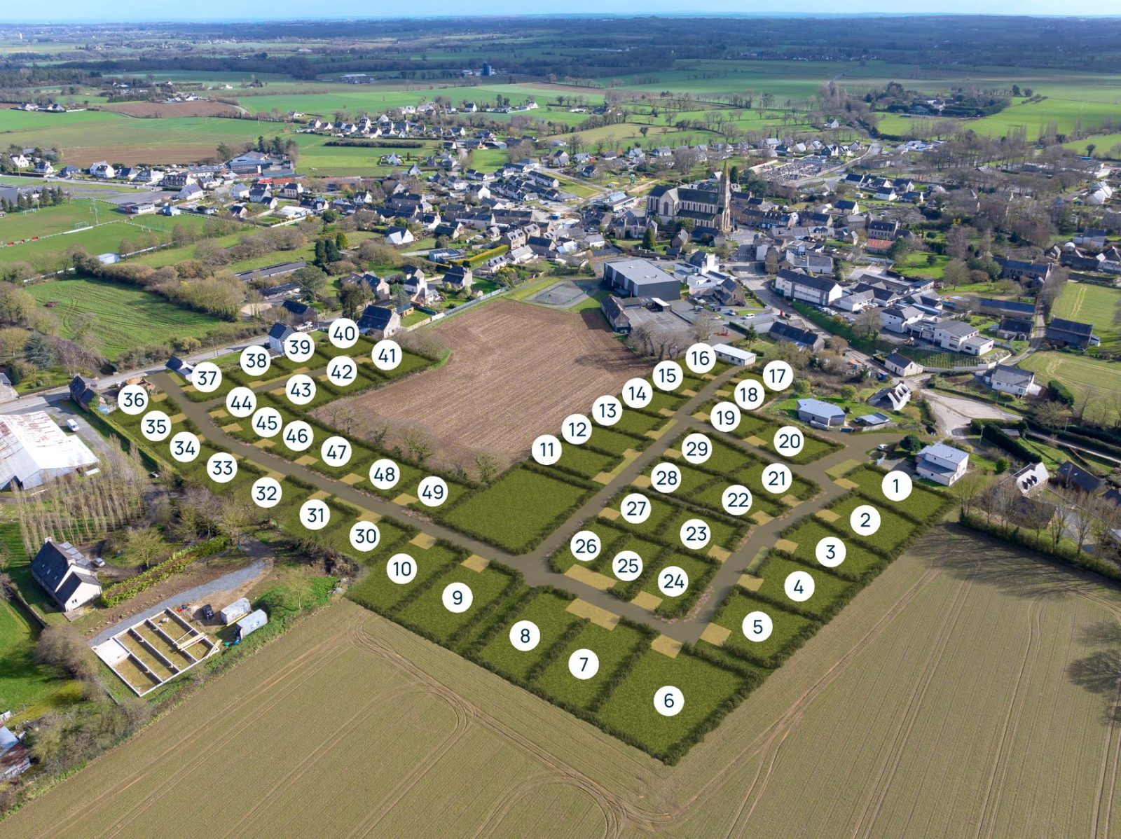 Programme neuf Les jardins du moulin 2 à Plélo — visuel 1 sur 1