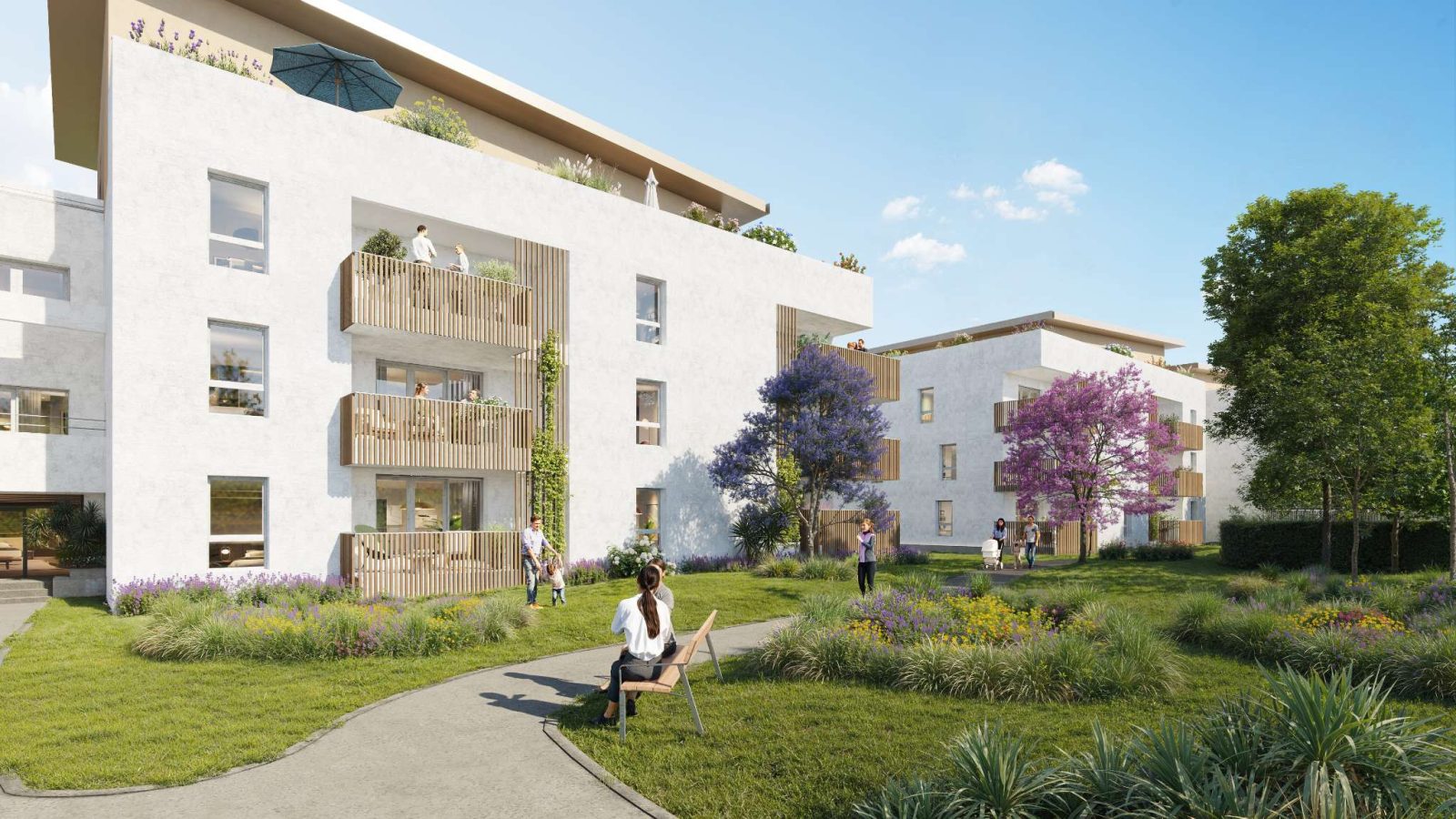 T3 lot C302 — ELOGE DU PARC à Nîmes — visuel 1 sur 1