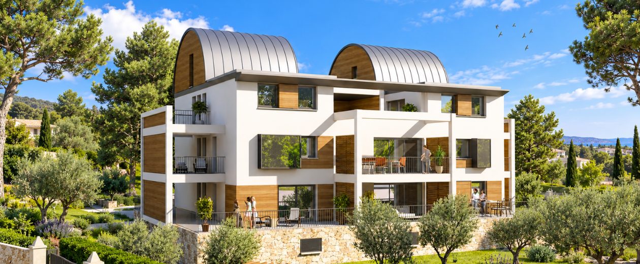 T3 disponible à Antibes dans Villa Pineta