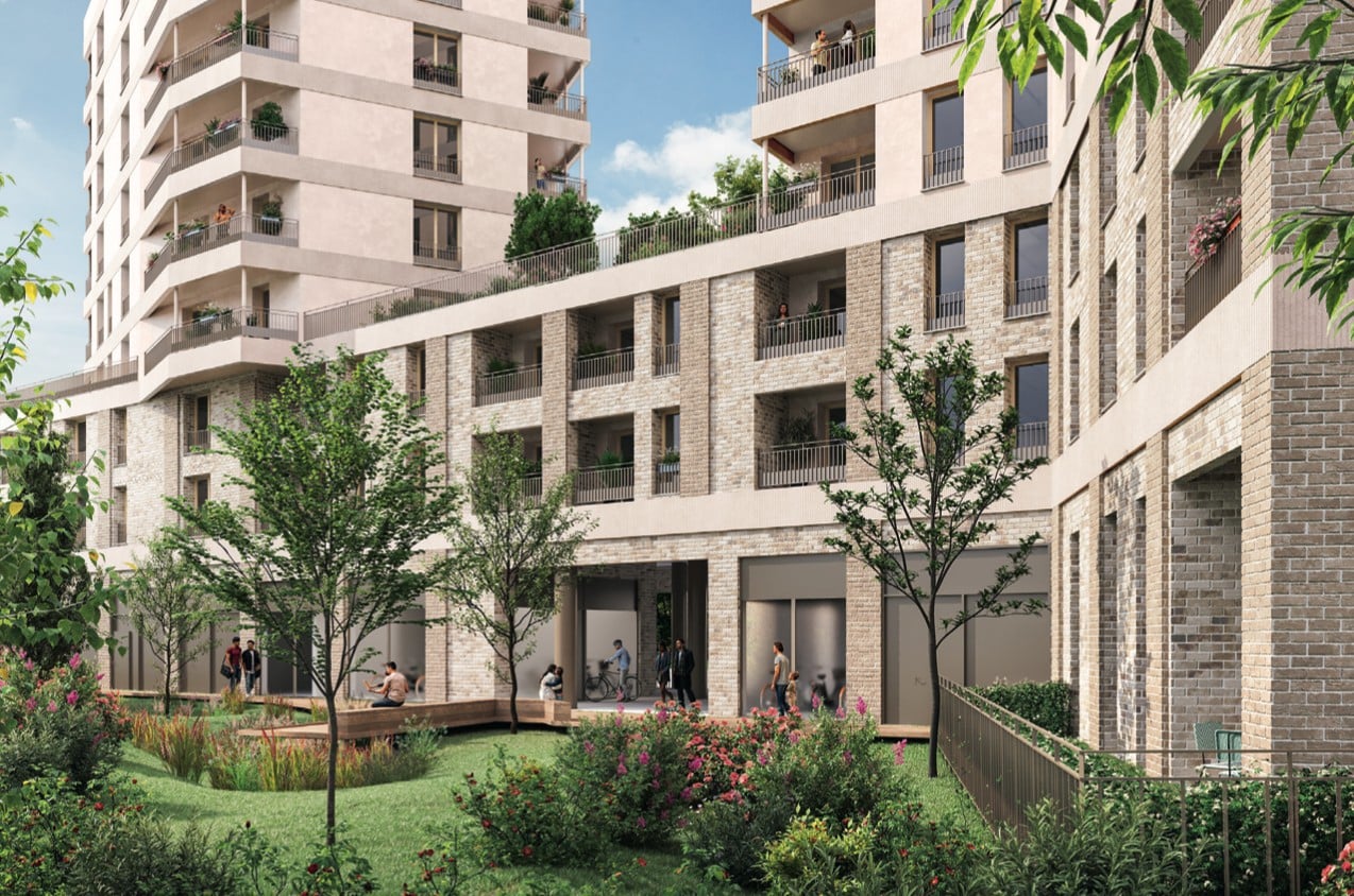 T3 lot B101 — RUE PIERRE - CHAPITRE 5 - R9A à Saint-Ouen-sur-Seine — visuel 1 sur 1