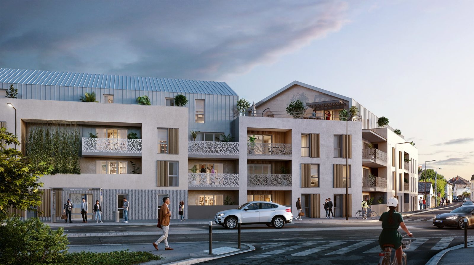 T2 lot A14 — LES TERRASSES DE LA MADELEINE à Angers — visuel 1 sur 1