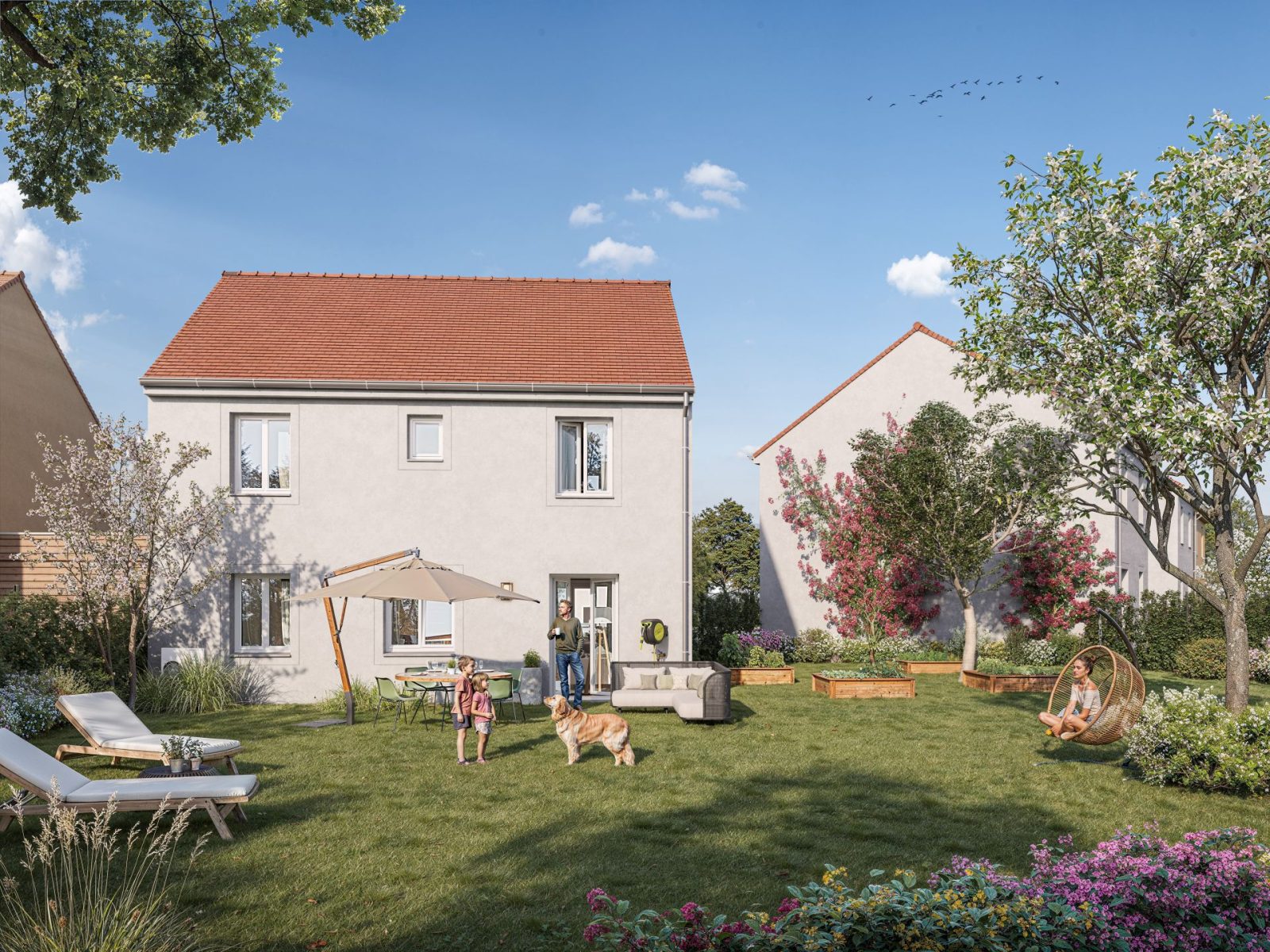 T4 lot M035 — LES JARDINS DE LONGUEVILLE à Longueville — visuel 1 sur 1