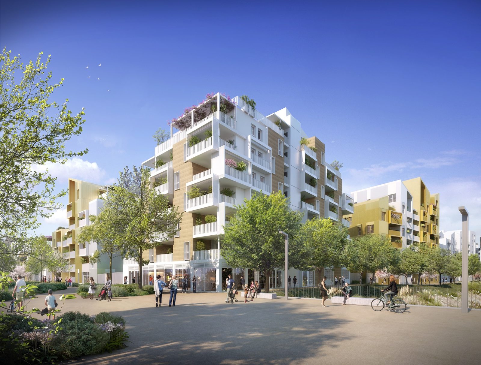 T3 lot E302 — RESIDENCE RESPIRE - TR2 à Montpellier — visuel 1 sur 1