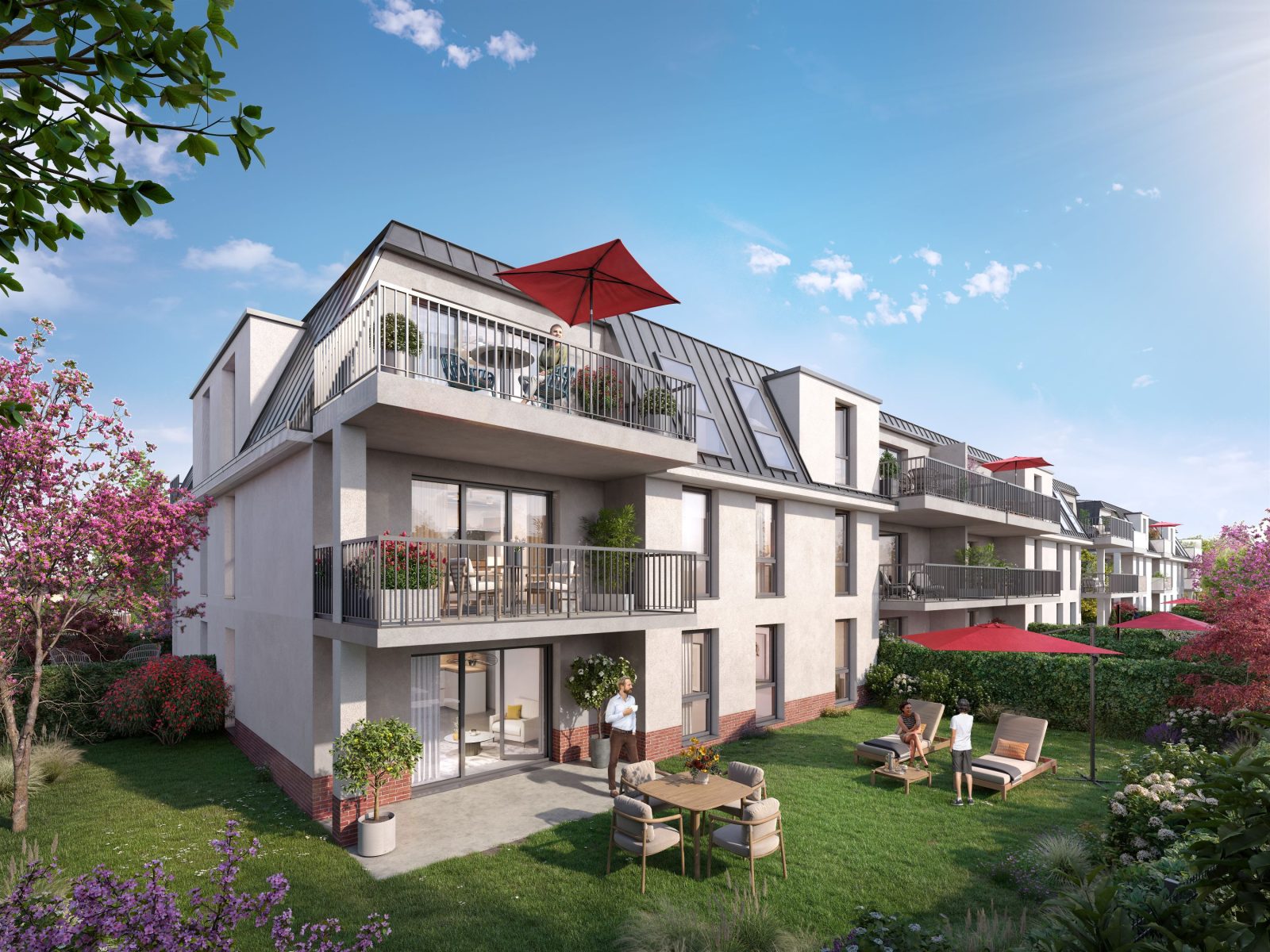 Programme neuf LA ROSE DES VENTS à Cabourg — visuel 1 sur 1