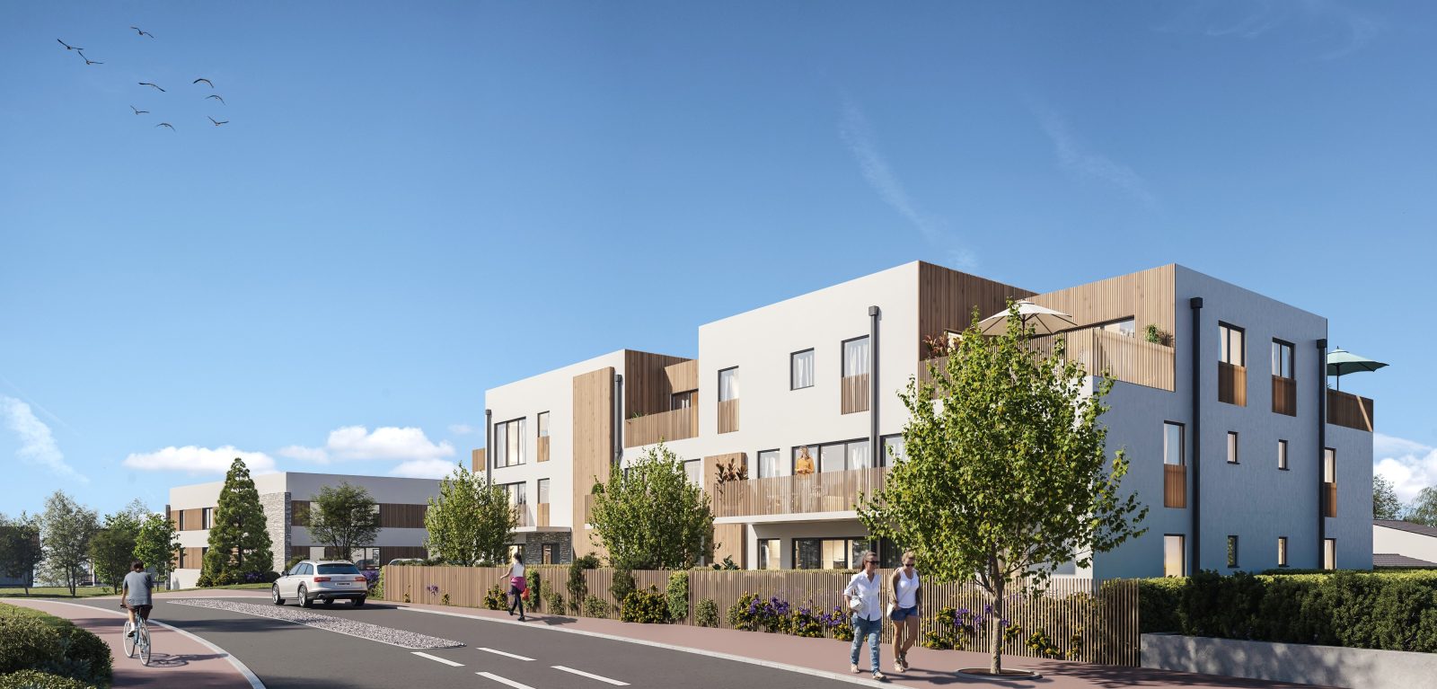 T2 lot 46 — Résidence Les Hauts de Donville à Donville-les-Bains — visuel 1 sur 1